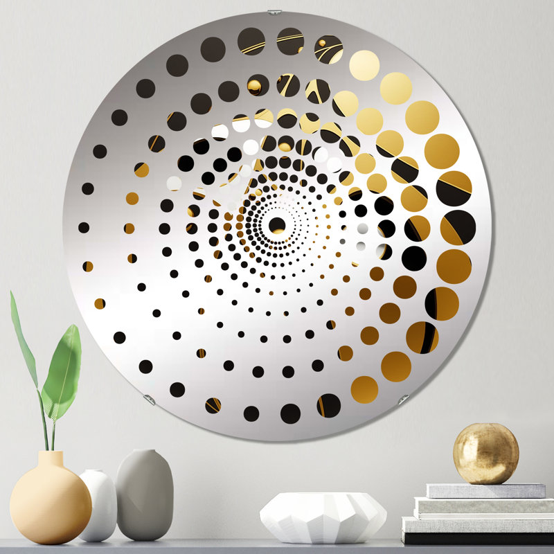 Miroir mural Brechta, 23,6 po x 23,6 po