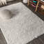 Tapis blanc à poils longs Felicdad-504183857