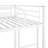 Space-Saving Convertible Metal Bunk Bed With Safety Guardrails-290139647-290139646