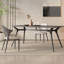 Ensemble de chaises de table chic en acier au carbone fritté-103550545