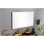Meuble-lavabo à DEL à miroir avec rétro-éclairage, grand miroir mural réglable-448406767