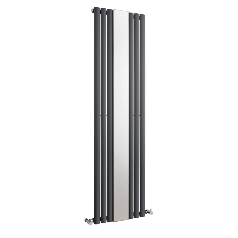 Revive Vertical Designer Radiator, Grey