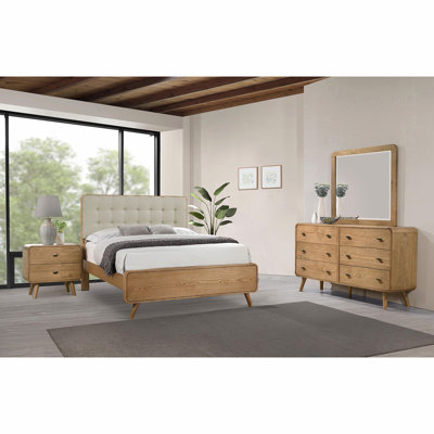 Winston Brown 4-piece Queen Bedroom Set