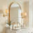 Vercher Metal Arched Bathroom/Vanity Mirrors-1774030288
