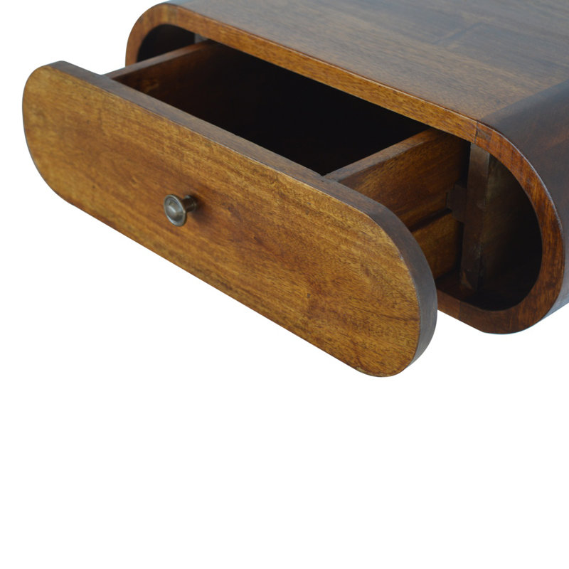 Allbritton Solid Wood Floating Shelf