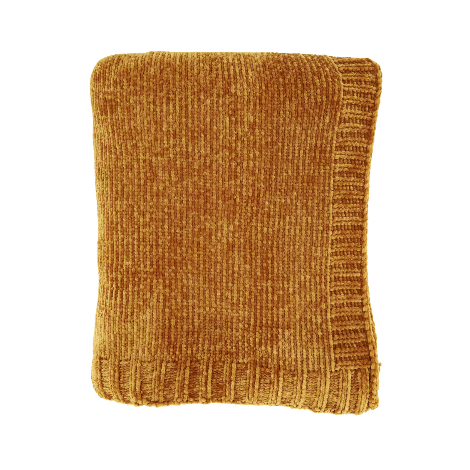 Carley Knit Throw Blanket, Yellow