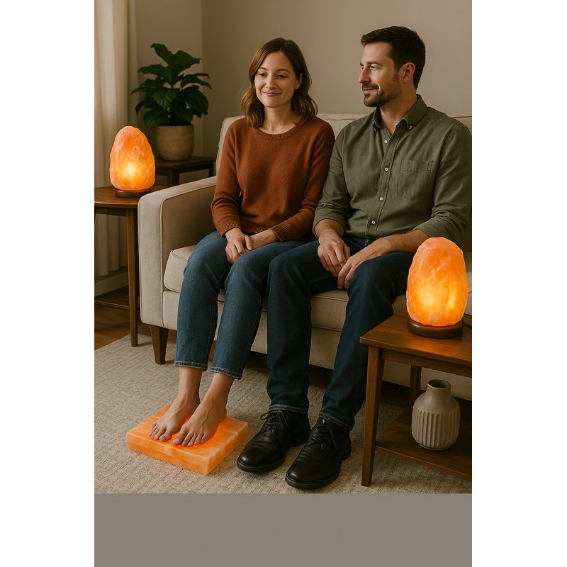 Himalayan Salt Lamp 15-20 lbs by Black Tai Salt Co.