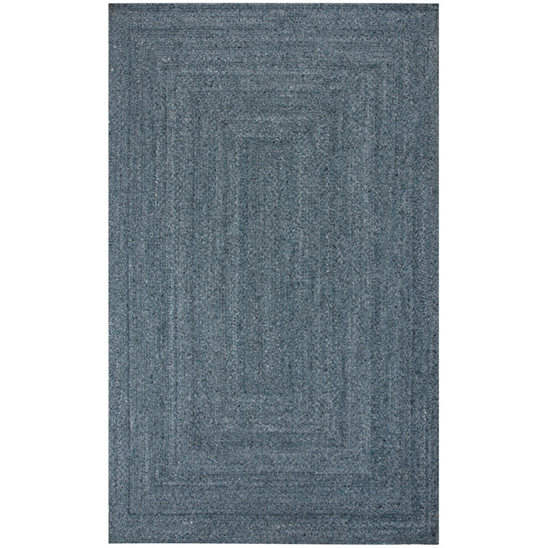 Tapis 100% polyester tissé à la main, Rectangle 5 pi x 7 pi 6 po