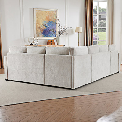 Canapé-lit modulaire avec rangement Ottomand