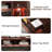 Farmhouse  Fireplace Tv Stand  For Tvs Up To 80" With 36" Electric Fireplace, Large Highboy Entertainment Center With Led Lights, Glass Door Cabinet & Storage Drawer-1097627898