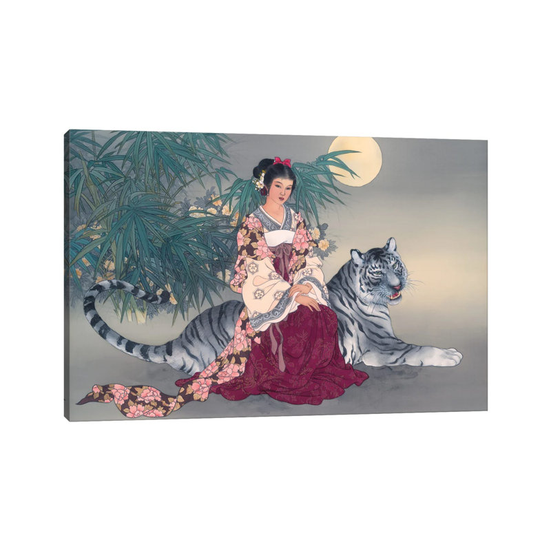 Spiritual Journey - Painting on Canvas, 66.04 cm H x 45.72 cm W x 1.91 cm D, Wrapped Canvas