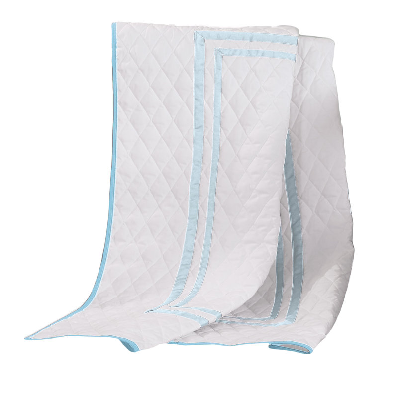 Courtepointe pour lit de bébé Ganimeta, Bleu