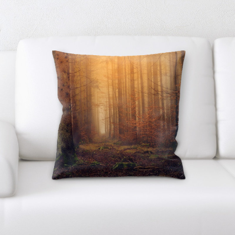 Coussin décoratif en bois