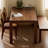 Steady and elegant solid wood dining table-107725070