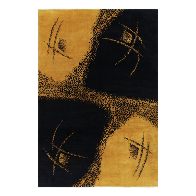 One-of-a-Kind 6'7x9'10 Hand Knotted Area Rug