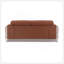 Causeuse en cuir italien Global United-1632492480