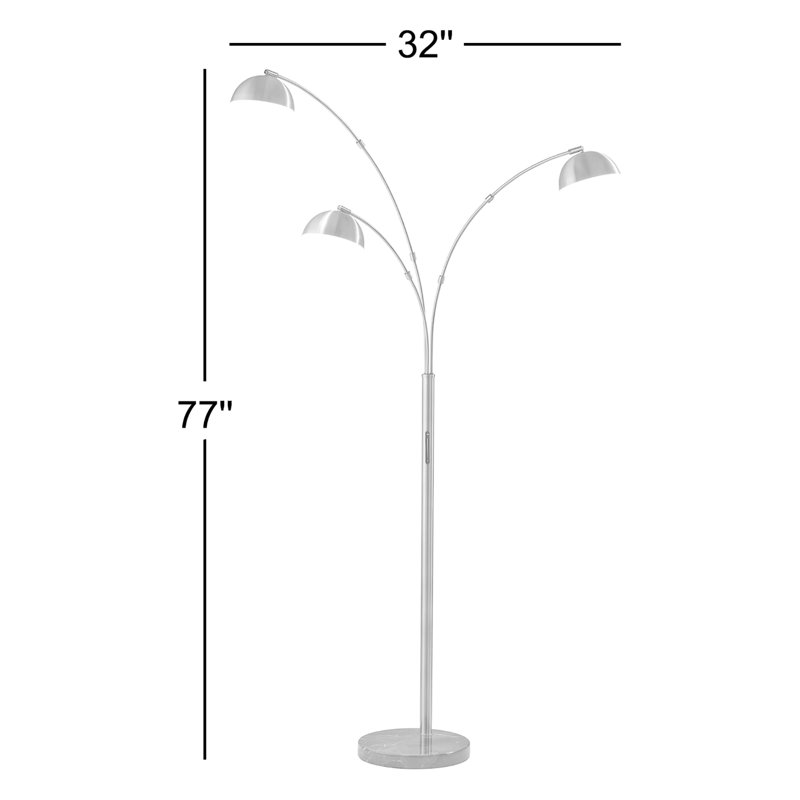 Badlingham 77'' LED Tree Floor Lamp