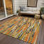 Tapis orange intérieur / extérieur lavable à la machine Christain ACN1317-109532517