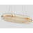 Light Unique Billie Oval Modern Glass Chandelier-87740018-87740019-88545807