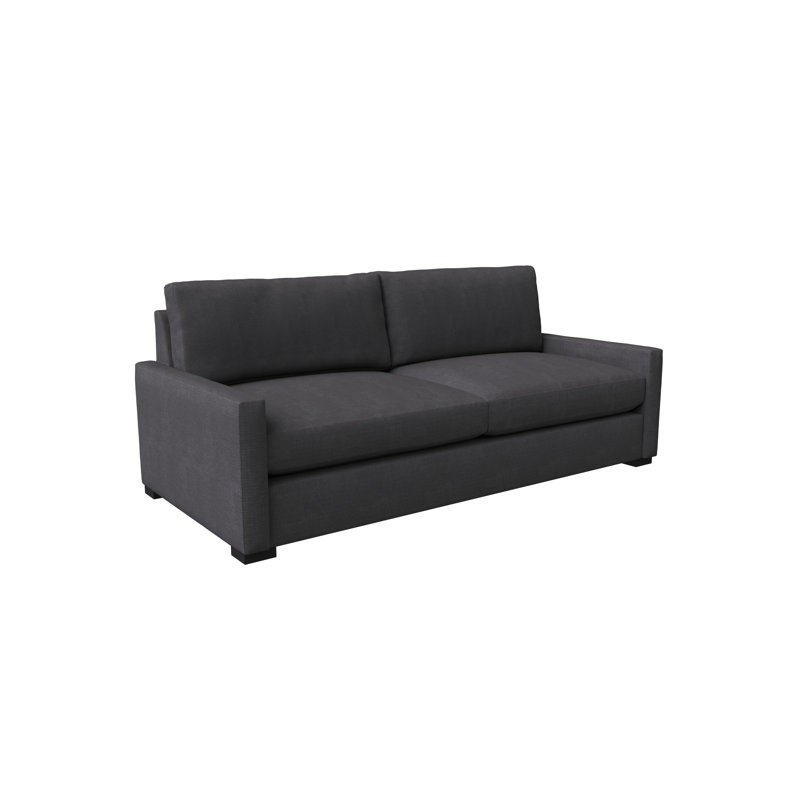 Lyns 83'' Upholstered Sofa, Charcoal Revolution®