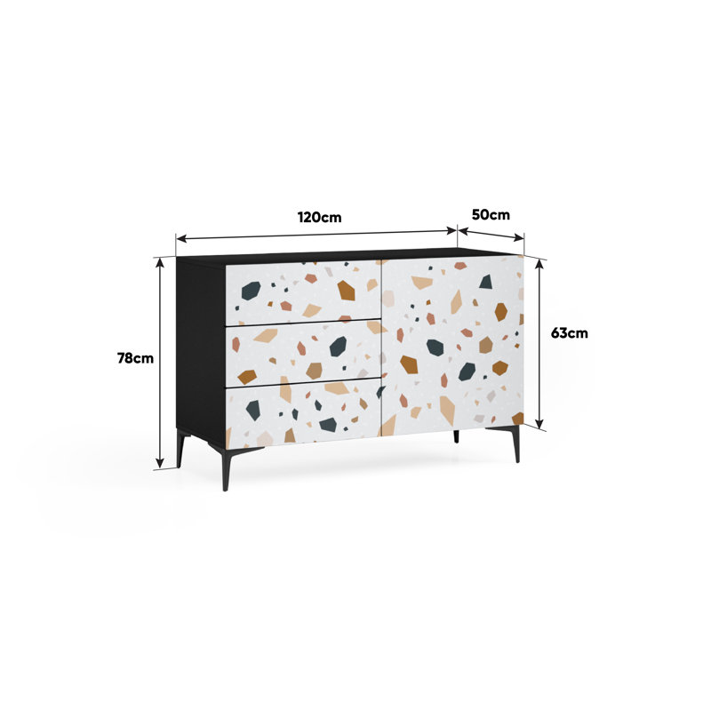 Stewardson 1 - Door Standard Accent Cabinet