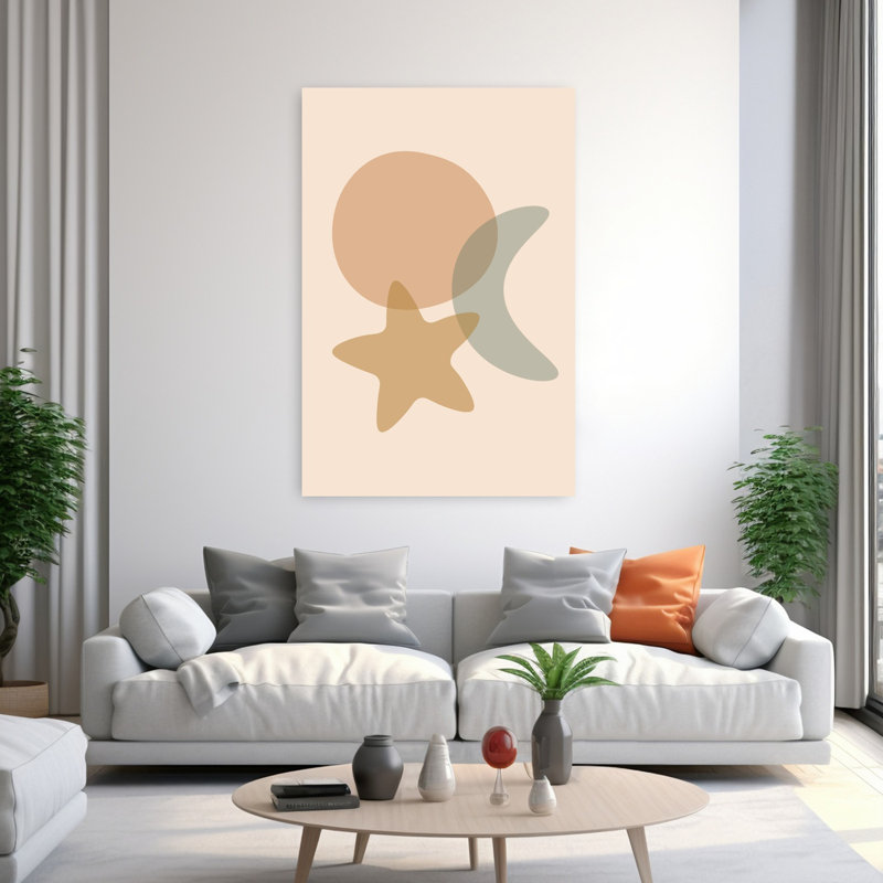 Art contemporain contemporain abstrait, H 60 po x l 40 po