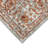 Calam Traditional Durable Performance Orange/Gray Indoor Area Rug-7951310