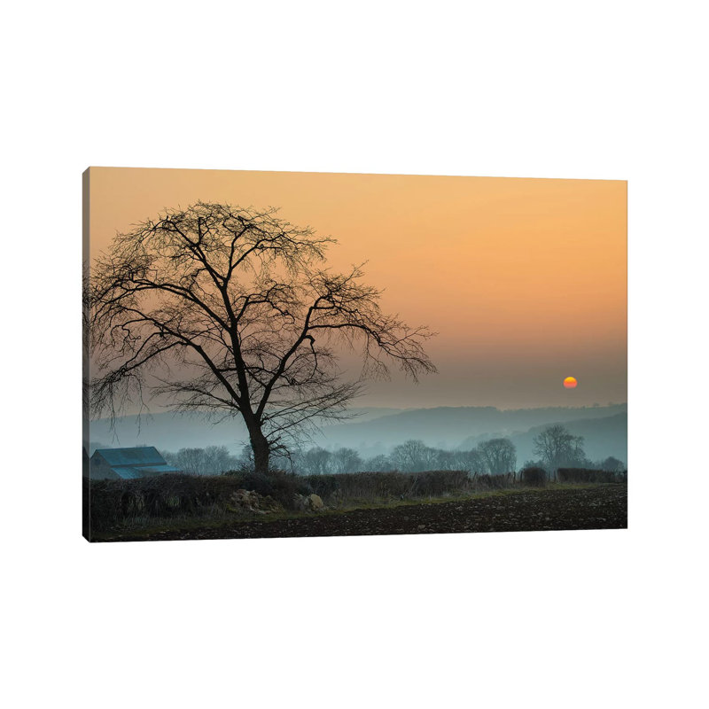 Morning Sun by Adelino Goncalves - Print on Canvas, 30.48 cm H x 45.72 cm W, Wrapped Canvas