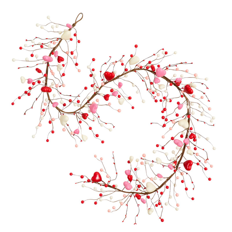 6 pi. Guirlande artificielle Saint-Valentin