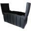WFX Utility 115cm W 322L Water Resistant Plastic Lockable Deck Box in Black