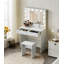 Lubelihle Dressing Table with Mirror-931672925