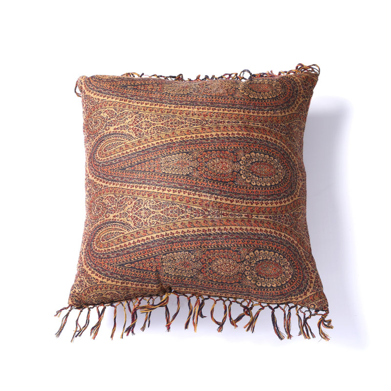  Coussin en laine Paisley