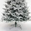 Arbre de Noël artificiel pin 84 '- base incluse
