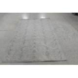 Contemporary One-of-a-Kind Rectangle 5 X 7 Hand Knotted Area Rug