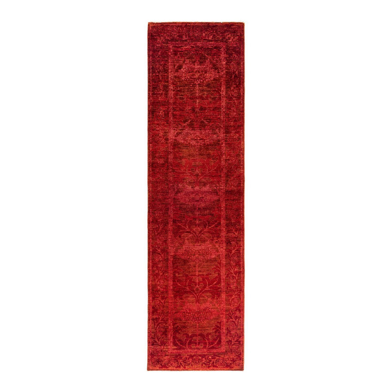 Zariza One-of-a-Kind 2' 7" X 9' 7" Hand Knotted Area Rug