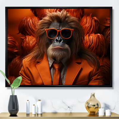 " Apes Orangutan In Fashion Suit I "