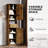 69 Inch Tall Bathroom Storage Cabinet With 2 Barn Doors, 1 Drawer, And Adjustable Shelves For Efficient Organization-751207311
