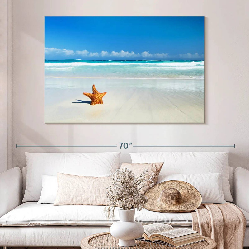 Gillard Starfish Shoreline, 34" H x 51" W