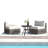 Meltham Wicker Fully Assembled 2 - Person Seating Group with Cushions-1987453027-1987453029