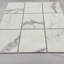 Calacatta 6" x 6" Marble Mosaic Tile-79891878