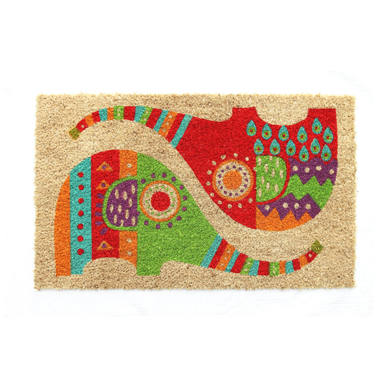 Erath Non-Slip Striped Doormat