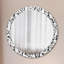 Huldar Glass Flat Wall Mirror