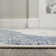 Ciasia Abstract Two-Tone Modern Blue/Cream Rug