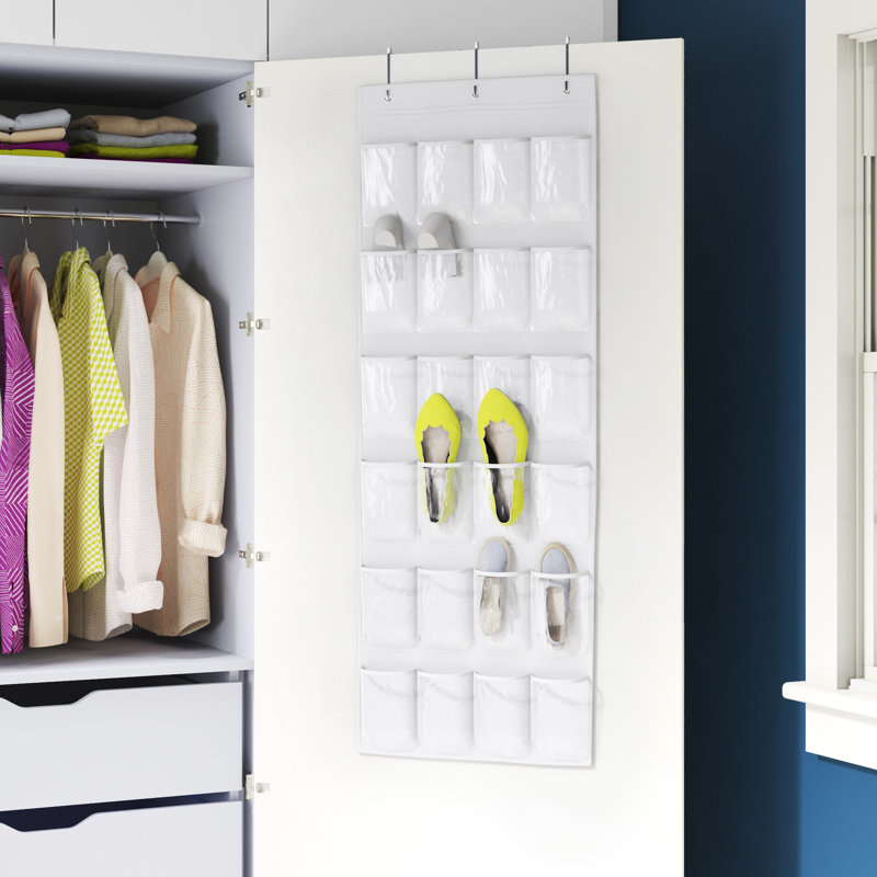 Organisateur de chaussures 12 paires, Blanc