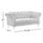 Shondra 61.25'' Velvet Loveseat-14979650