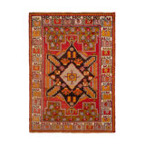 One-of-a-Kind Rectangle 3'5" X 5' Hand Knotted Area Rug