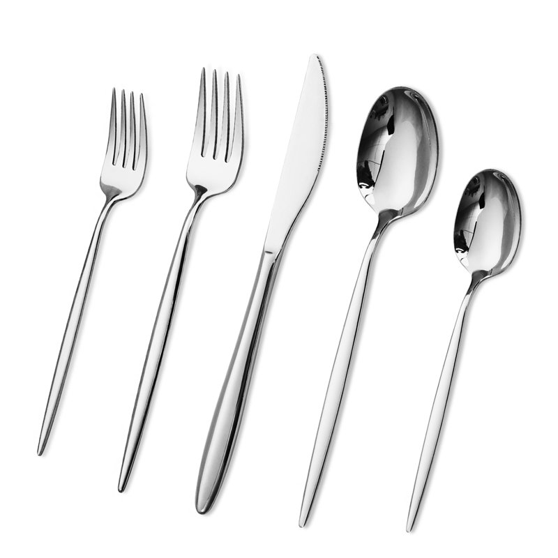 Lorena Eclipse 20-Piece Stainless Steel Flatware Set, Service for 4