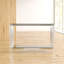 Codman 120cm Glass Top Console Table