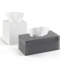 Ensemble d'accessoires de salle de bain en résine peinte à la main gris anthracite - 4 pièces-127141793