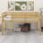 Wood Low Loft Bed With Ladder